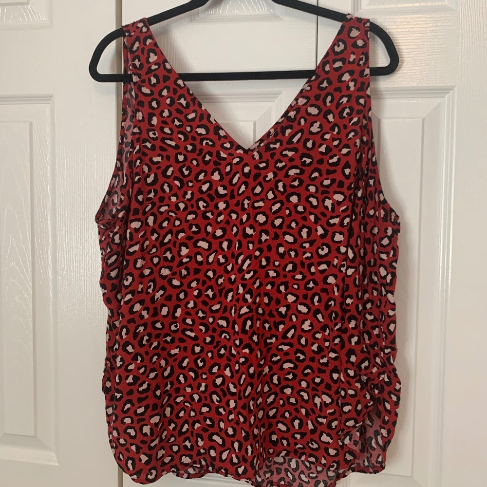 Old Navy V Neck Blouse Sleeveless XXL